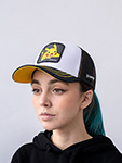 Бейсболка CAPSLAB арт. CL/PKM2/1/PIK5 Pokemon Pikachu (белый / черный)